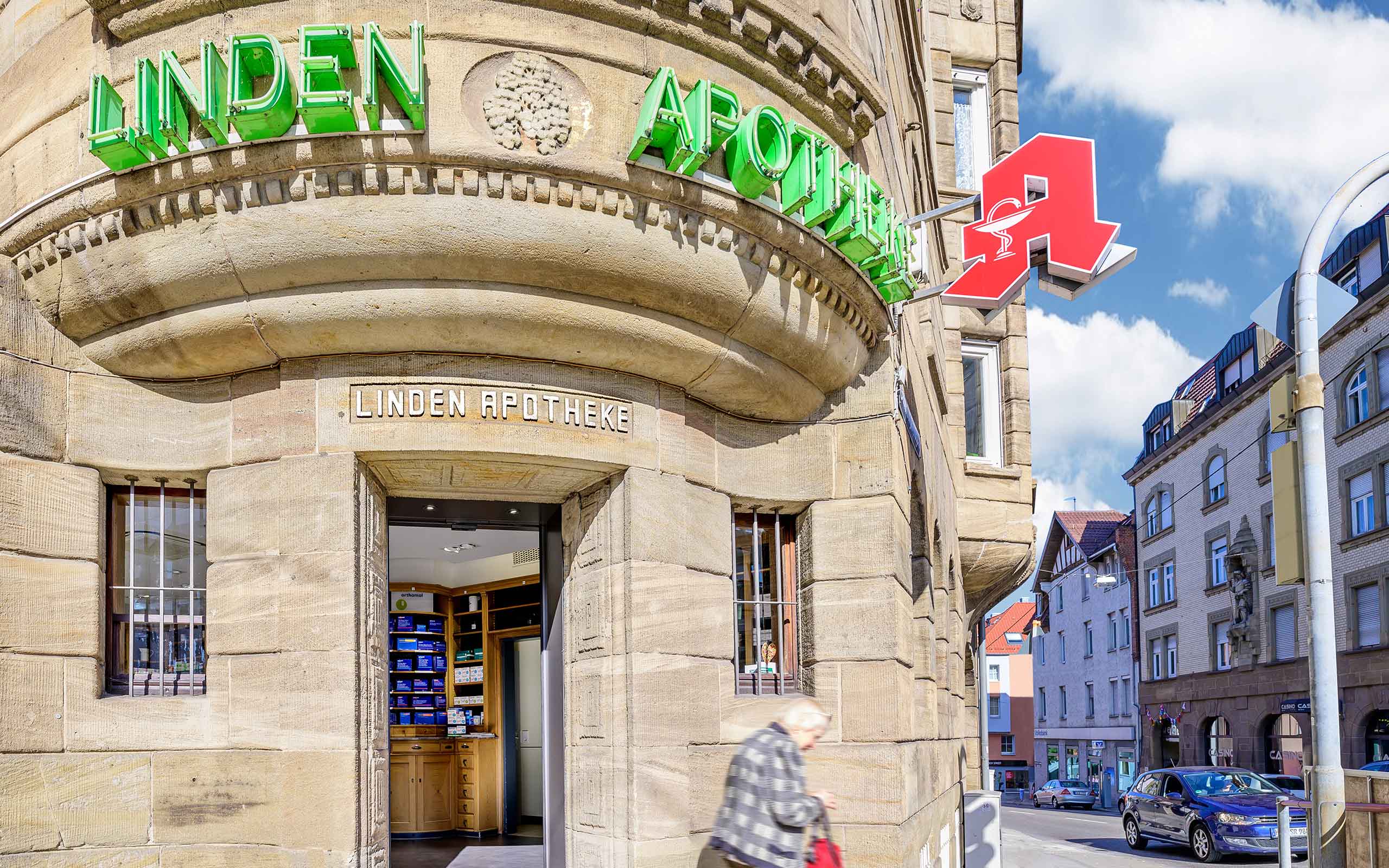 Linden Apotheke Eingang